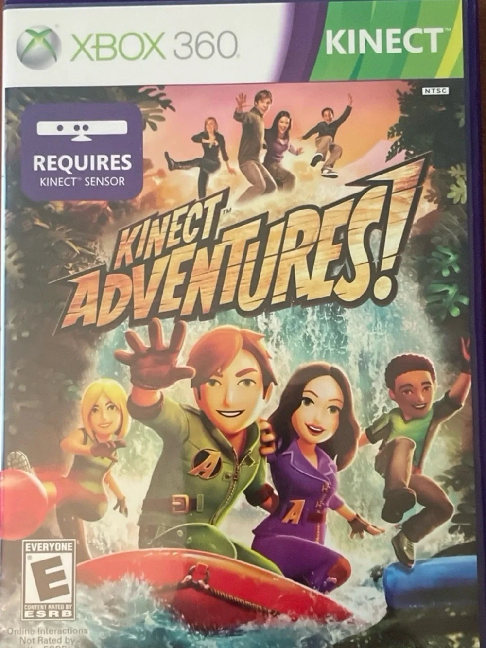 Microsoft Xbox 360 E-Everyone Kinect Adventures Video Games